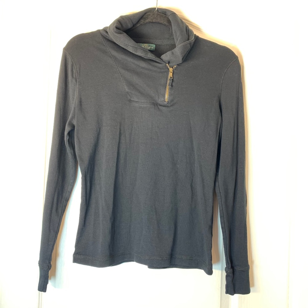 Lauren Jeans Co. Vintage Green‎ Label Cotton Zip Top – Effortless Classic & Cozy